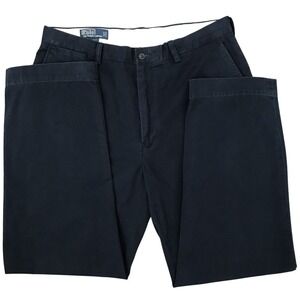 Polo Ralph Lauren Prospect Pants Mens 36x30 Navy Chinos Preppy Classic Slacks